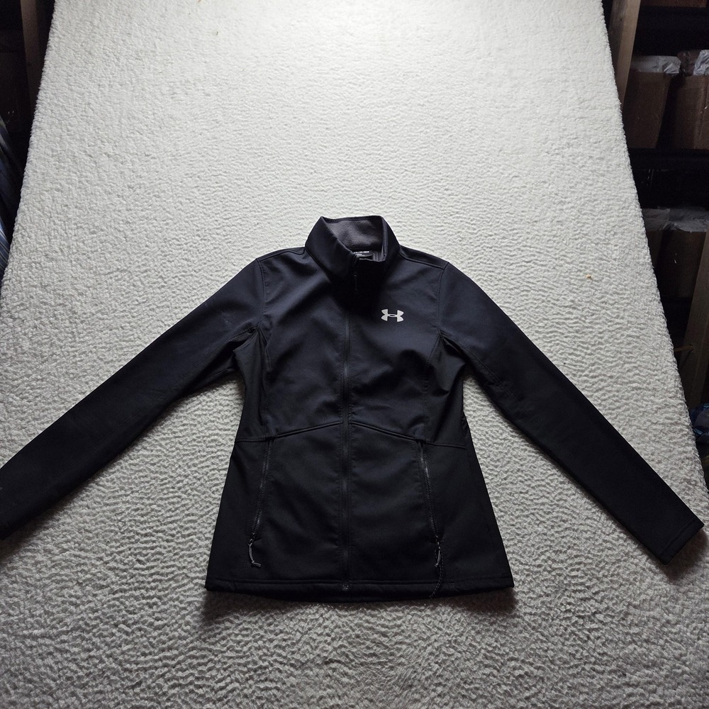 Under Armour Jacket Womens XS ColdGear Infrared Full Zip Fleece Lined Softshell